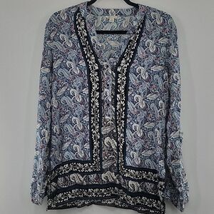 3 For$20 Cato Multi color design top size S